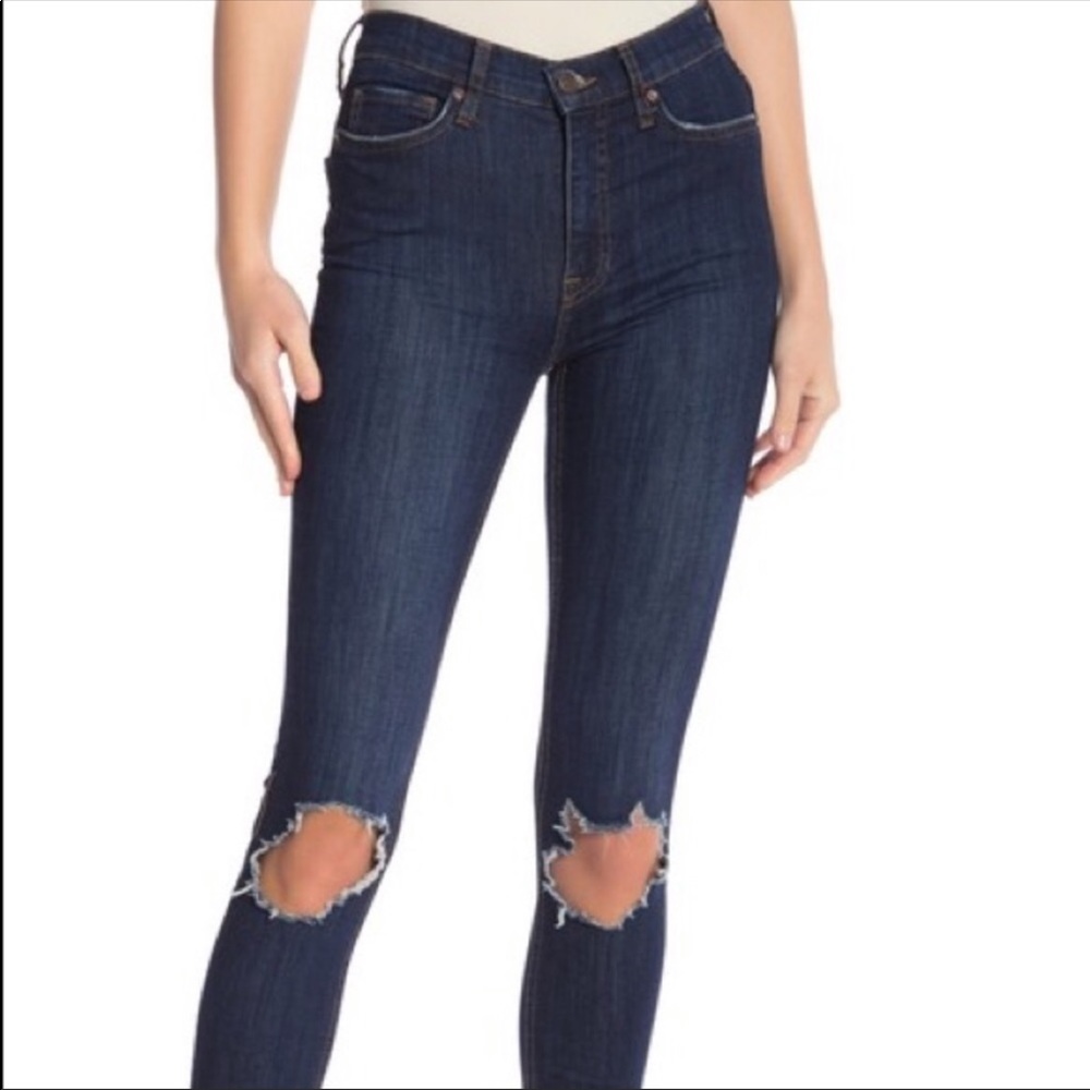 NWOT Free people busted knee jeans size 30